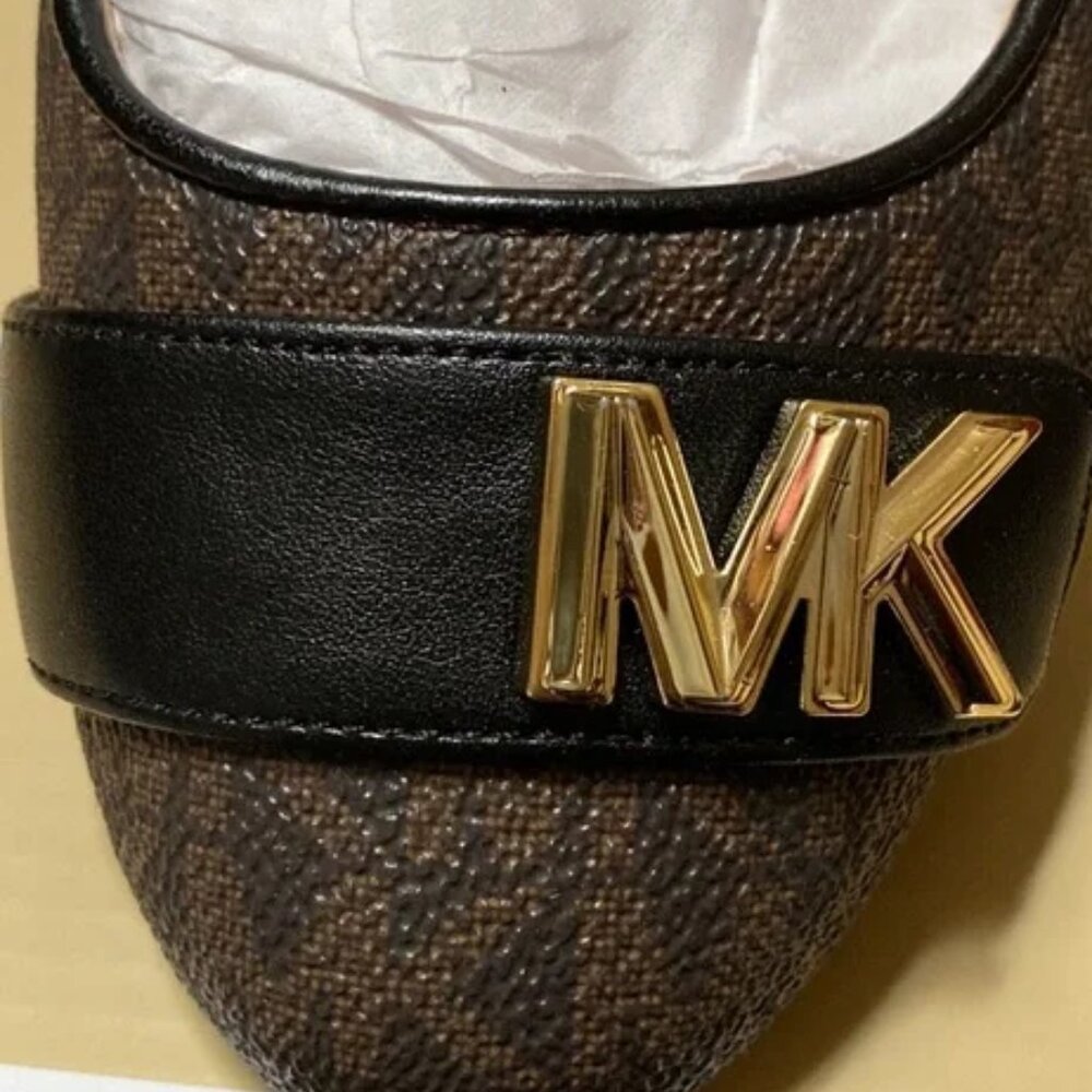 New MK Jilly Round Toe Ballet Flats shoes - Picture 2 of 2